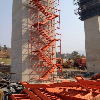 施工安全爬梯的多维应用与关键作用